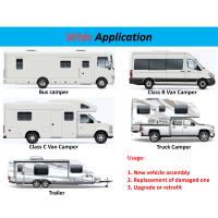 Fenêtre en acrylique à double vitrage avec store plissé et moustiquaire caravane Nouvelle fenêtre de camping-car solide
