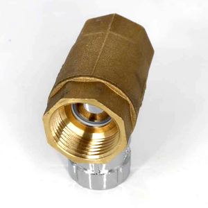 2020 tkfm có thể khóa xử lý Đồng hồ nước đồng thau van bi với khóa PN16 DN25 - Product Image 5