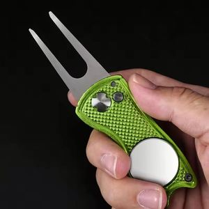 Outil de réparation de golf en métal personnalisé en usine, aimant pour outil de golf avec marqueur de balle - Product Image 6