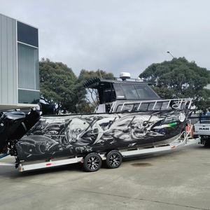 Catamaran sportif <span class=keywords><strong>de</strong></span> <span class=keywords><strong>luxe</strong></span> en aluminium <span class=keywords><strong>de</strong></span> 7,9 m pour la pêche à la voile, bateau <span class=keywords><strong>de</strong></span> plaisance pour la navigation, le tourisme et les croisières fluviales - Product Image 3