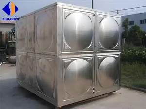 Tanque de Agua de Acero Inoxidable 304 316 de Grado Alimenticio de 500L a 50000L, Modular, Antialgas, <span class=keywords><strong>para</strong></span> Uso Residencial y Comercial en Malasia - Product Image 5