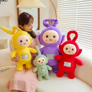 Toptan karikatür ve Anime çevre birimleri Teletubby dolması peluş oyuncaklar büyük çocuklar uyku konfor bebek