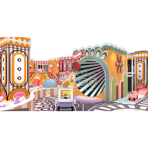 371 Sqm Mall Children's Kids Área de juegos para adolescentes Maze Interior Play Ground <span class=keywords><strong>con</strong></span> diseño de <span class=keywords><strong>restaurante</strong></span> - Product Image 3