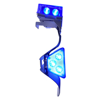 Lumière de garde-corps solaire pour PC avec film réfléchissant prismatique haute intensité, protection IP66 pour la sécurité des courbes et des tunnels