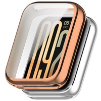 2024 étui de protection souple en TPU pour Xiaomi band9 pro coque de protection complète pour Mi band9 pro étui de protection en TPU plaqué