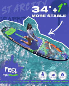 Tabla de <span class=keywords><strong>Paddle</strong></span> Surf Inflable en Oferta, Tabla de SUP Inflable para Deportes Acuáticos, Ideal para Vacaciones y <span class=keywords><strong>Alquiler</strong></span> - Product Image 4
