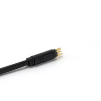 Connecteurs électriques mâles femelles en PVC à 9 broches personnalisés 3 + 6 pôles prise de câble d'éclairage étanche pour E-Scooter évalué 10A Contact en cuivre