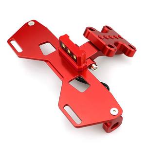 Marco para matrícula de motocicleta, soporte para matrícula LED, cola corta para YAMAHA YZF R7, soporte para matrícula - Product Image 4