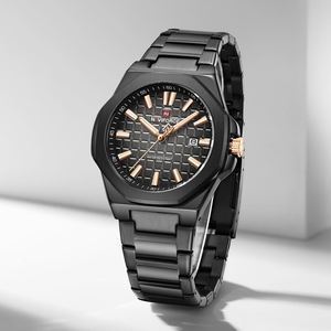 Reloj de Cuarzo de Lujo para Hombre, Antirrobo, con Garantía de Batería, Resistente al Agua, para Negocios, Casual, Sencillo - Product Image 6