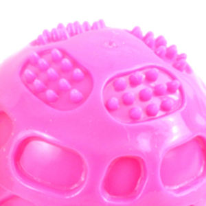 Juguete Masticable Duradero con Diseño de Bola de 7.5 cm en Varios Colores para Mascotas Pequeñas - Product Image 4