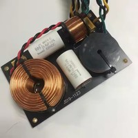 Bevenbi Altavoz de matriz de línea de audio cruzado pasivo de 3 vías profesional Crossover de 2 vías para altavoces