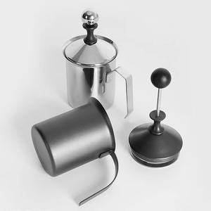 Pompe à main <span class=keywords><strong>manuelle</strong></span> en acier inoxydable 304, prix direct d'usine, LOGO personnalisé, machine à café, <span class=keywords><strong>lait</strong></span>, mousseur - Product Image 2