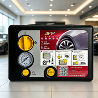 Kit de réparation de pneus de voiture tout-en-un, non toxique, étanche, avec compresseur d'air portable, gonfleur d'urgence et kit de réparation de mastic pour voiture