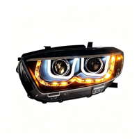 Pour Toyota Highlander Kluger XU40 2009-2011, ensemble de phares LED, yeux d'ange, double projecteur, clignotant séquentiel