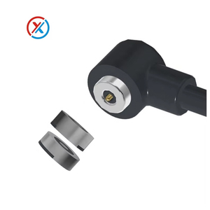 Conector de 2 pines de alta calidad, 1.5mm 2.0mm, cabezal hembra, impermeable, conector magnético tipo pogo pin dorado - Product Image 1