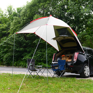 Outdoor Portable Camping Vehicle <b>Tent</b> 320x230 Cm Multi Functional Rainproof Sunshade <b>Canopy</b> For Road Trip Beach Use - Product Image 1
