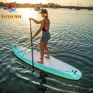 Sup inflável flutuante para surf, prancha de paddle para controle de surf, acessório completo, placa gladiadora para esportes