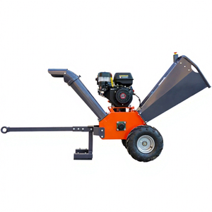 Broyeur de bois mobile SRJX, capacité 5T/H, moteur Loncin, diamètre maximal de 150 mm, utilisation en extérieur - Product Image 1