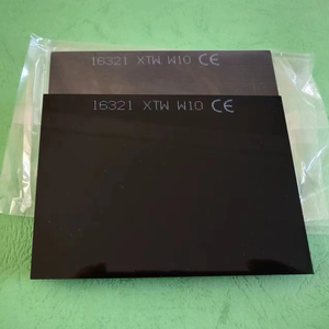 Filtros de Luz: 110*90 <span class=keywords><strong>DIN9</strong></span> 10 11 12 <span class=keywords><strong>13</strong></span> Vidrio de Soldadura/Placa de Filtro de Soldadura Negra - Product Image 1