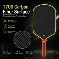 Paleta de Pickleball Bread Butter LOCO, 16MM, Termoformada, Fibra de Carbono T700, Núcleo de Espuma de Doble Densidad, Aprobada por la USAPA, OEM Personalizada