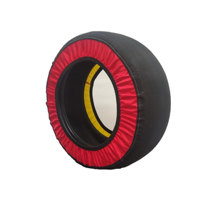 Chaussettes à neige pour pneus de voiture taille XXL pour l'hiver, chaîne à neige <span class=keywords><strong>textile</strong></span> pour une conduite sécurisée - Product Image 1