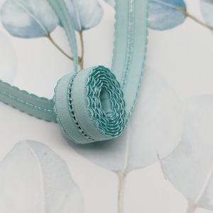 Cinta elástica hueca de Spandex/Nylon con picot para ropa interior, sujetadores y tirantes de lencería, personalizada de fábrica HH4K KS3176-15 - Product Image 3