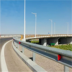 Réflecteur de garde-corps avec film réfléchissant rouge et blanc, délimiteur routier en acier durable pour barrière de sécurité de garde-corps en W - Product Image 3