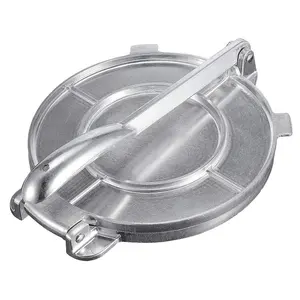 Prensa para hacer tortillas de cocina, máquina para hacer carne y masa de aluminio, herramientas para hornear, tortilla, tortitas, pastel, herramientas, accesorios para hornear, 8''