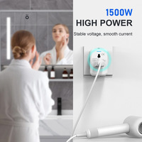Global semua dalam satu adaptor perjalanan Universal pengisi daya dinding adaptor steker listrik AC dengan USB-C + port pengisian untuk AS UE Inggris AUS