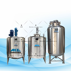 Equipo de minería de tanque agitador de procesamiento de mezcla de acero inoxidable sanitario - Product Image 1