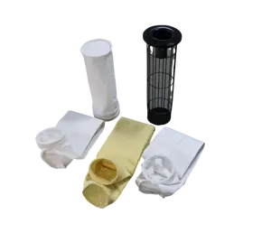 Elemen Filter pengumpul debu industri kustom 255x150 Filter kartrid kondisi baru dengan komponen inti PLC