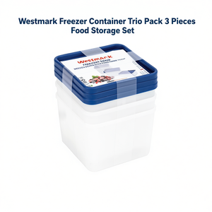 Westmark Freezer <b>Container</b> Trio Pack 3 Pieces Food Storage Set - Product Image 2