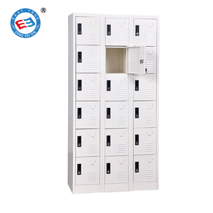 18 Cửa Ra Vào Nhân Viên <span class=keywords><strong>Locker</strong></span> Lockerde Armario De Kim Loại Tủ Mini Thép Lưu Trữ Sắt Almirah Lưu Trữ Làm Việc <span class=keywords><strong>Locker</strong></span> Tủ - Product Image 3