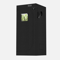 Serre de culture de qualité à prix compétitif 60cm*60cm*140cm avec structure métallique pour la culture à domicile et en jardin