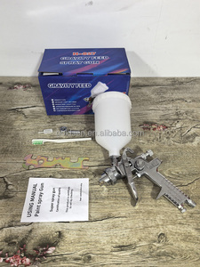 <span class=keywords><strong>Pistolet</strong></span> de <span class=keywords><strong>peinture</strong></span> électrique HVLP de haute qualité 600 ml avec surface chromée 1,4 mm H827 pour la <span class=keywords><strong>peinture</strong></span> automobile et compresseur d'air - Product Image 2