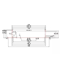Boîtier en aluminium anodisé Boîtier d'instruments électroniques en métal Boîtier de carte PCB Boîte de jonction