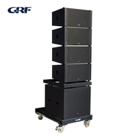 Sistema de Audio Profesional al por Mayor con Altavoz Line Array Doble de 10 Pulgadas con Doble Tweeter y Subwoofer de 18 Pulgadas Resistente al Agua para Fiestas al Aire Libre