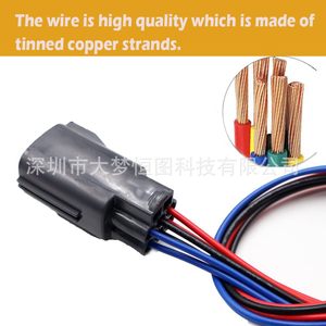 Conector de Fibra Óptica para Luz Trasera de Jeep Wrangler 55077890AD, Arnés de Repuesto Negro 2007-2017 - Product Image 3