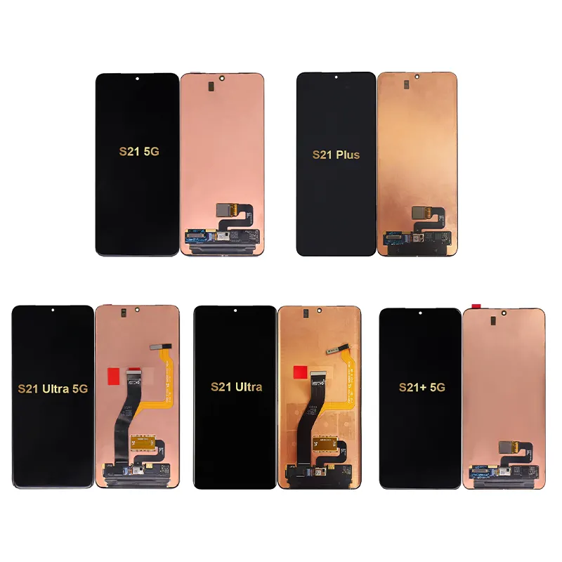 Заводской поставщик, оригинальный Дисплей для мобильного телефона, ЖК-экран для Samsung S21 5G Plus S21 Ultra 5G S21 + 5G