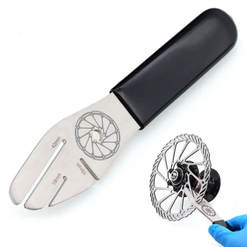Chiave di correzione del freno a disco per bicicletta strumento di allineamento del rotore del freno con freno a disco strumento per chiave per bici da strada
