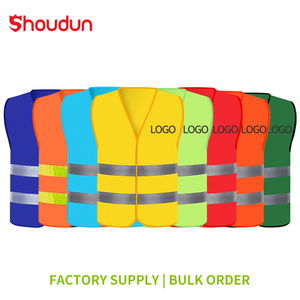 Chaleco de Seguridad Reflectante de Alta Visibilidad al por Mayor con Logotipo, Ropa de Protección para Trabajos de Construcción, Ropa de Trabajo con Logotipo Personalizado - Product Image 1