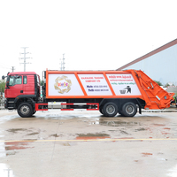 Camion compacteur de déchets municipaux Howo 16 m³ pour l'exportation