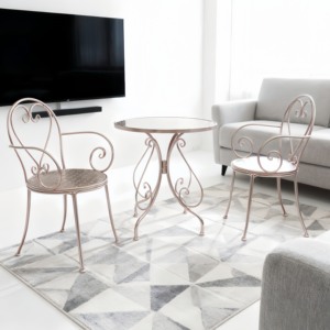 금속 야외 비스트로 테이블 세트-발코니 및 공원 사용을위한 테이블 - Product Image 6