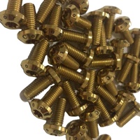 Gr5 M8 * 25mm tête de disque Torx boulon en titane pour moto Modification aérox