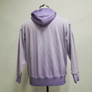 Sudadera con Capucha para Hombre, Personalizada con Impresión Digital, de Forro Polar Grueso de Invierno, 500-600 Gsm, Efecto Desgastado por el Sol, Oversize, Corta, con Lavado Ácido y Efecto Desgastado - Product Image 2