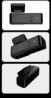 Caméra et enregistreur GPS de voiture 4K HD, écran IPS 1,47 pouces, double caméra, vision nocturne, contrôle WiFi via application, angle de 170 degrés, max 128 Go, caméra embarquée