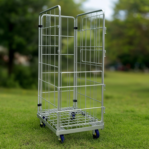 Carrello Portabiancheria con Ruote Silenziose RB416, Cesto Portabiancheria con Struttura in Metallo, Design Pieghevole per Uso Domestico - Product Image 3