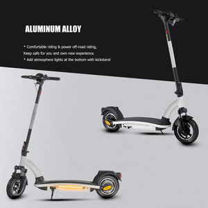 Scooter électrique 48V rapide 500W en suspension fourche tambour Bluetooth Smart puissante batterie au lithium deux - Product Image 5