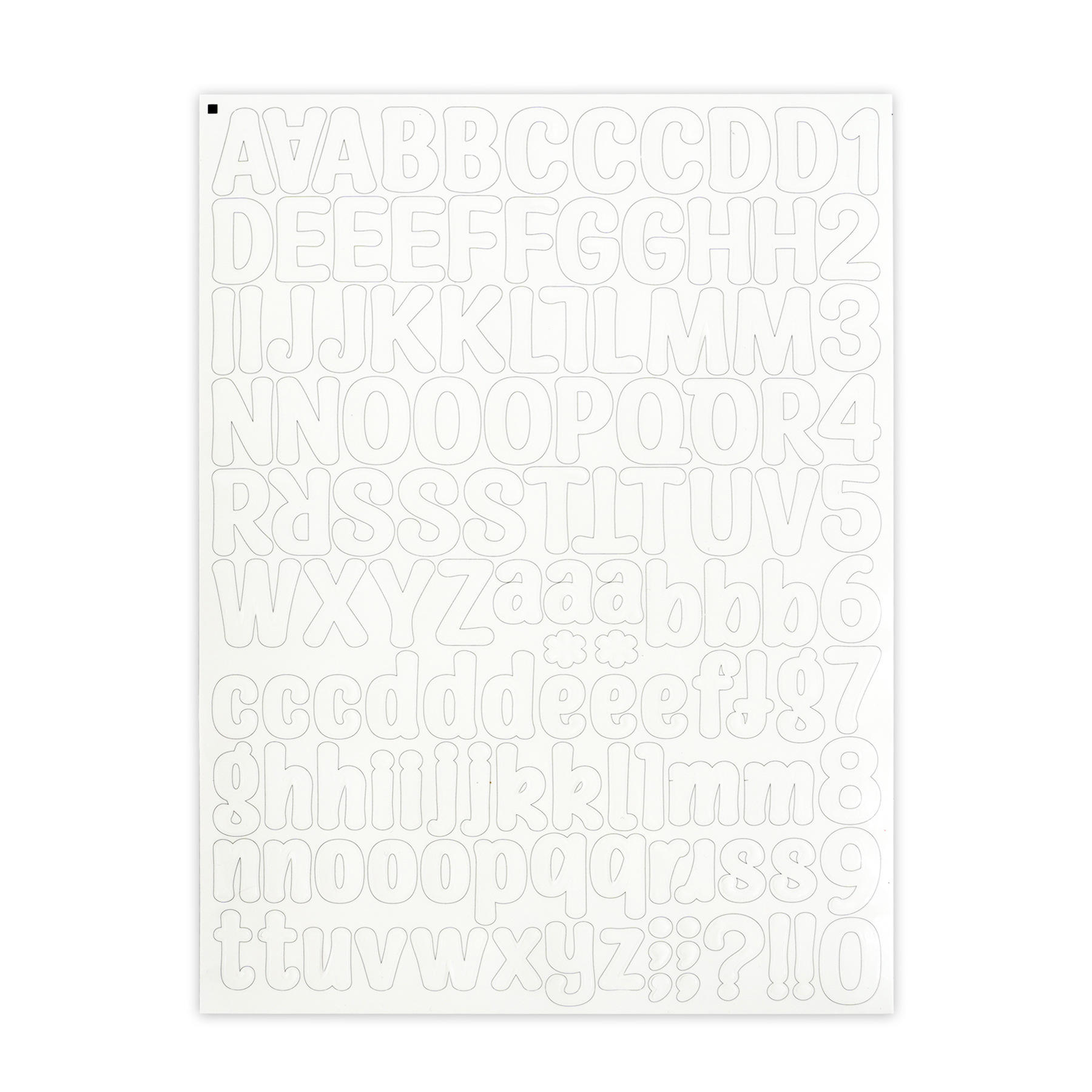 Glow-In-The-Dark White