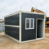 FLKT - Cabine d'hébergement mobile préfabriquée à déploiement rapide pour travailleurs - Maison conteneur modulaire portable et pliable